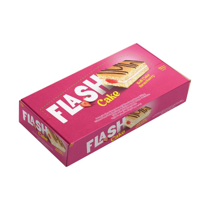 13c762e4-d55f-49cc-9b0f-87b7b8fd8e53-Photoroom Flash Mini Softcake 12's Strawberry (1x12's) - Image 1
