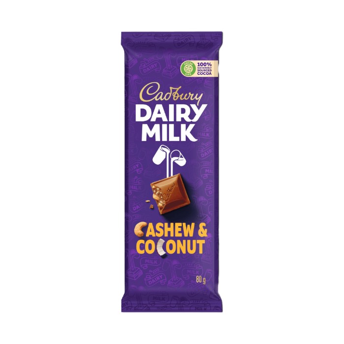 CDM_Cashew &coconutIndividual-min_0-Photoroom DAIRY MILK CASHEW&COCONUT 80G (1X80G) - Image 1