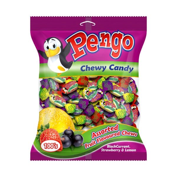 Pengo 100's Assorted Fruit Chews (1x100's)