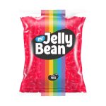 MR JELLY BEAN 1KG RED STRAWBERRY (1X1KG)
