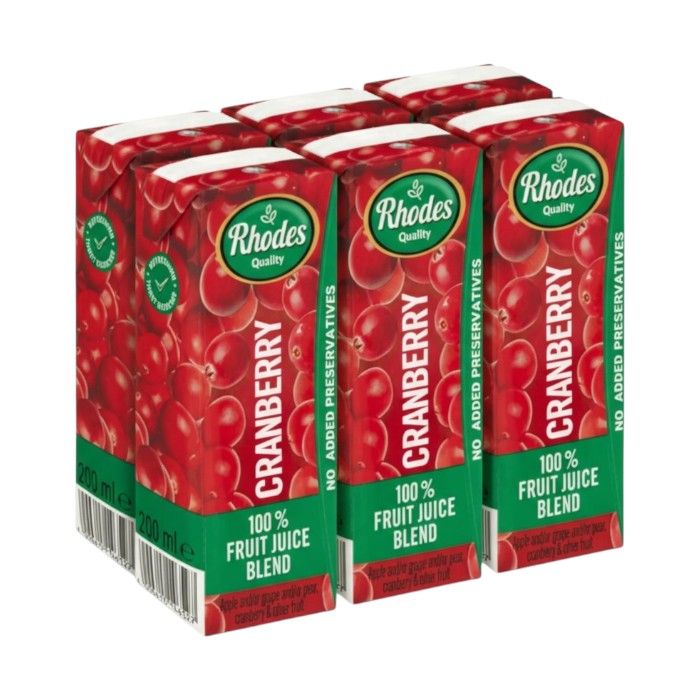 Reve Tonic DII 250mL 2本セット RHODES 200ML CRANBERRY (6X200ML) - Sweet Depot