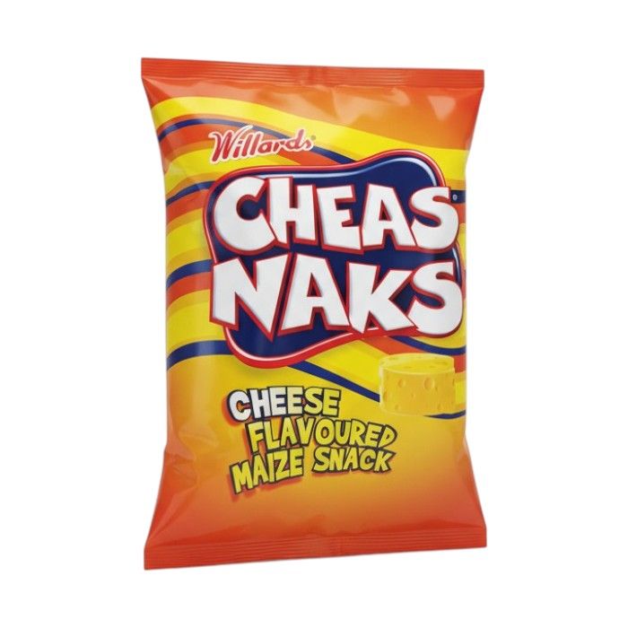 WILLARDS CHEAS NAKS 135G CHEESE (1X135G) - Sweet Depot