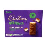 CADBURY 110G DELIGHT SOFT NOUGAT H/NUT (1X110G)