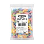 JOLLY 350G SOUR WORMS  (1X350G)