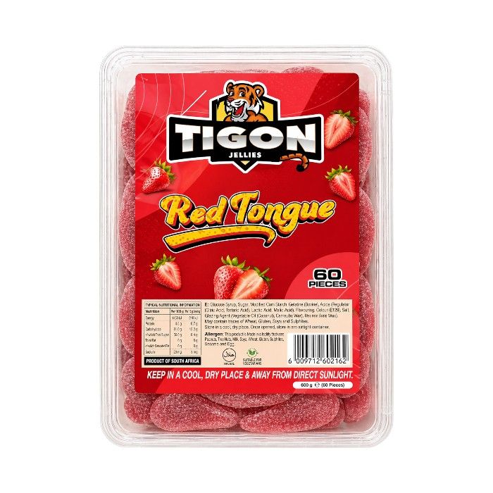 32546fcbc02b44e6bb6faa781f1eacc7photoroom.jpg TIGON 60'S RED TONGUE TUB (1X60'S) - Image 1
