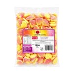 KING JELLY 1KG PEACH HEARTS (1X1KG)