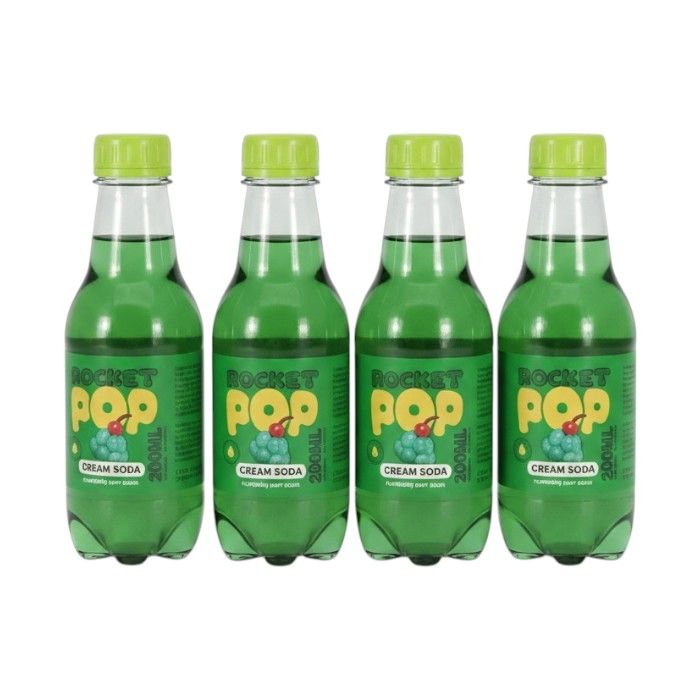 Pocket Pop 200ml Cream Soda (12X200ML)