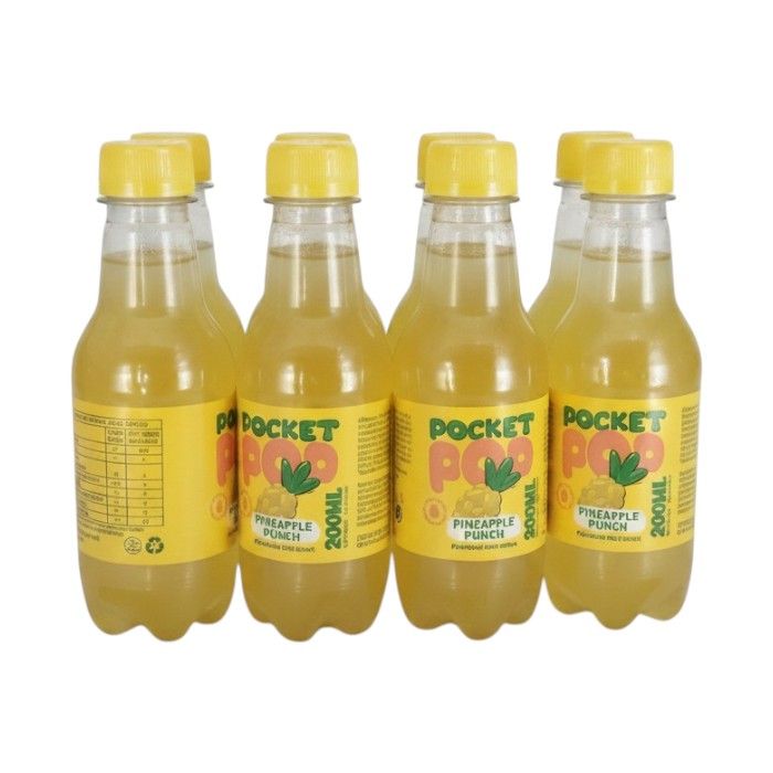 Pocket Pop 200ml Pineapple Punch (12X200ML)