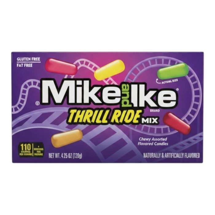 thrill-ride-1.jpg Mike & Ike 120g Thrill Ride Mix (141G) - Image 1
