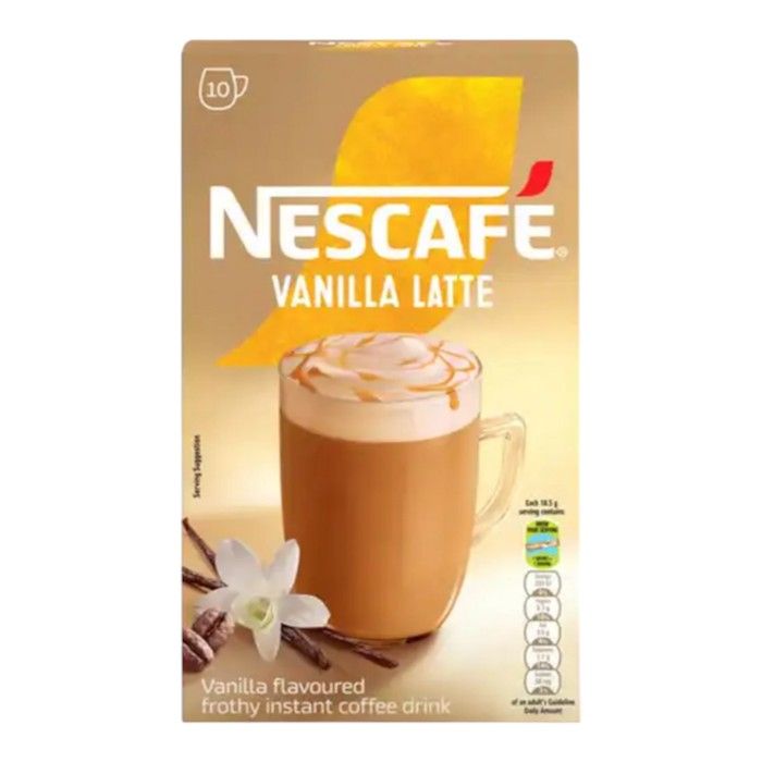 vanilla.jpg NESCAFE 10'S VANILLA LATTE (1X10'S) - Image 1