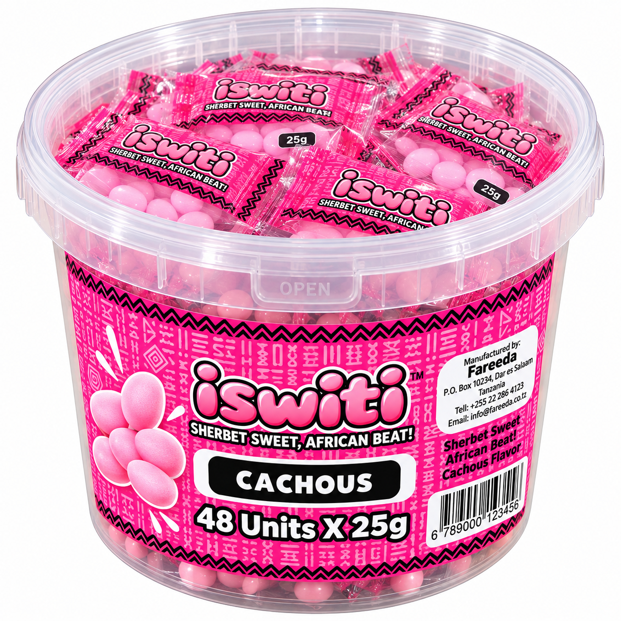 Iswiti 48’s Cachous Jar (1X48’S)