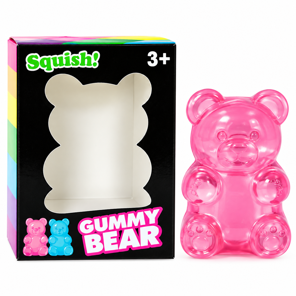 a46bdffe615c3e966991a10c5810af6a-2.png S5709 Squishy Monochrome Teddy Bear (1X1'S) - Image 1